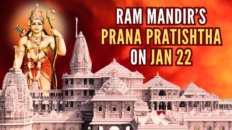 Ram Mandir Pran Pratishtha on 22nd January 2024